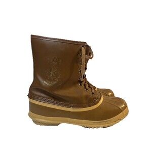 Vintage Sorel Mens Artic Pac Boots Size 12 Kaufman Canada Waterproof Wool Lined